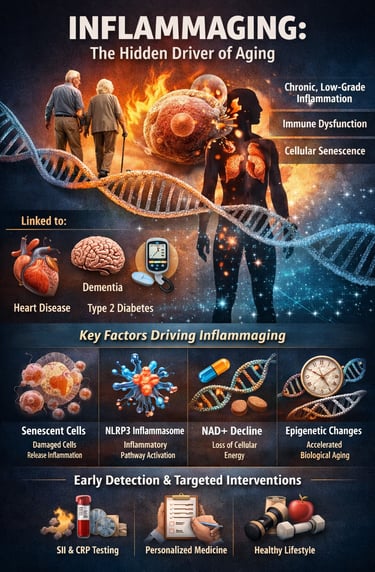 Targeting Inflammaging: A Precision Strategy for Healthier Aging and Longevity