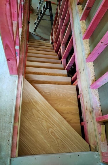 Matakana basement extension CHR builders stairs