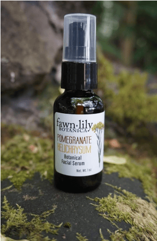 Fawn Lily Botanica Pomegranate + Helichrysum Serum non-toxic skincare product