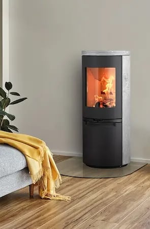 poêle à bois norvegien