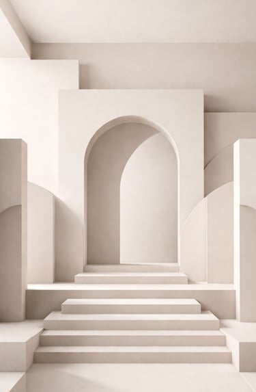  abstract illustration representing brand direction, positioning, and strategic guidance