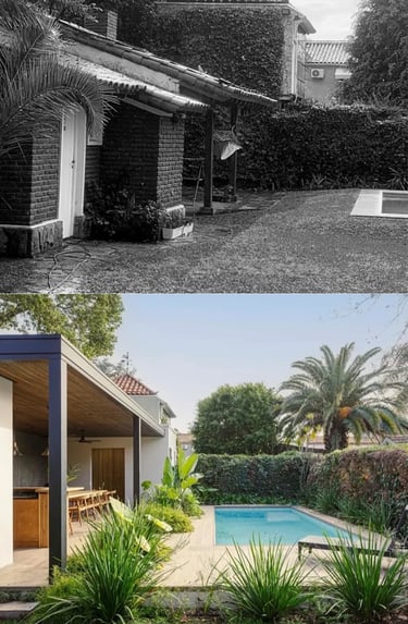 Es una reforma en la localidad de Martínez proyectada por Estudio FH