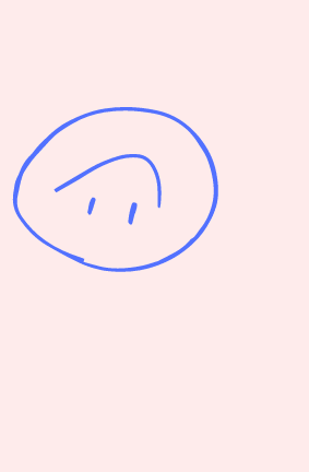 Dessin bleu d'une tête à l'envers qui sourie pour illustrer l'encart : Vos derniers avis !