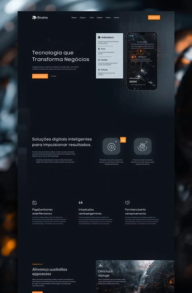 Conteúdo para Sites One Page