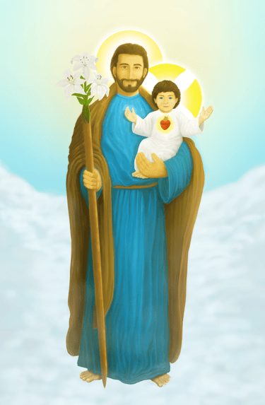 St Joseph and Jesus