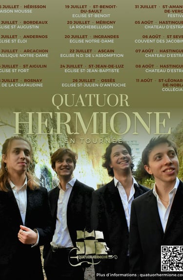 Quatuor Hermione - Tournée 2025