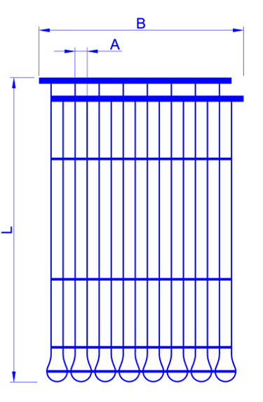 U type capillary mat