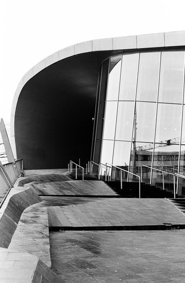 Railway station-analog photography