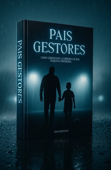 Livro "Pais Gestores" feito para pais que buscam desenvolver a carreira de seus filhos no Futebol