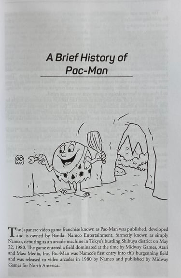 Mark Arnold Pac-Man Cartoon Book Art