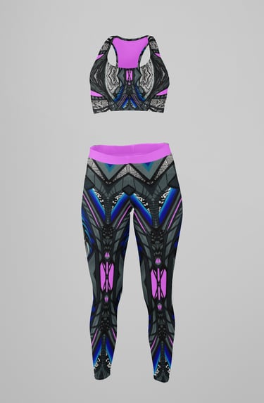 a woman's underwear and bra top