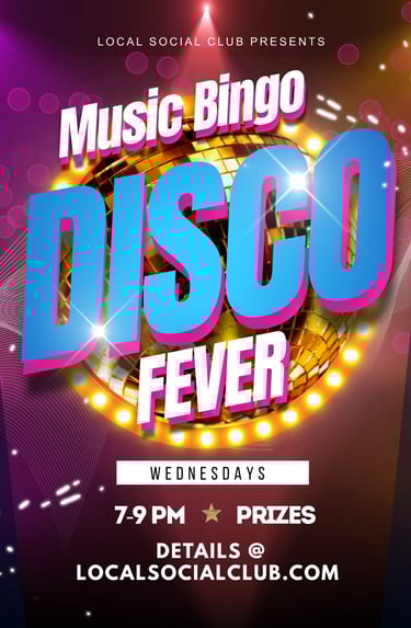 Disco Fever Bingo