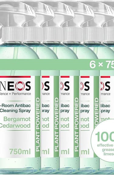 a bottle of inescent spray bottle with a spray bottle