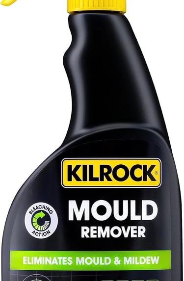a spray bottle of killlock mould mouldd mould