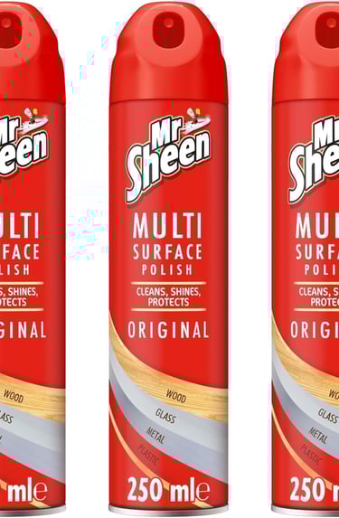 three different types of cleaners for cleaning and cleaning