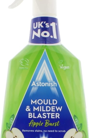 a bottle of liquid soap with apples and mint