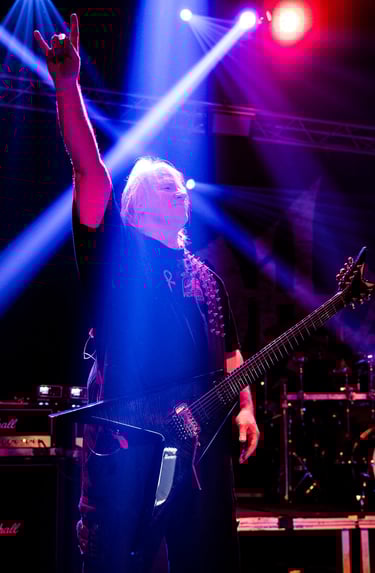 Nile guitarist and vocalist Karl Sanders