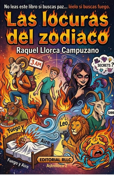 Las locuras del zodíaco de Raquel Llorca Campuzano