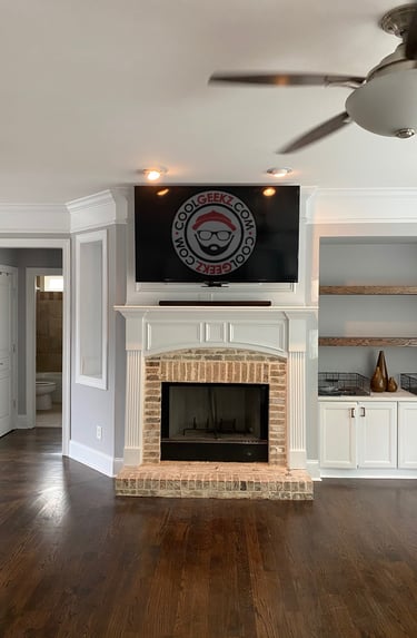 Fireplace Tv Install