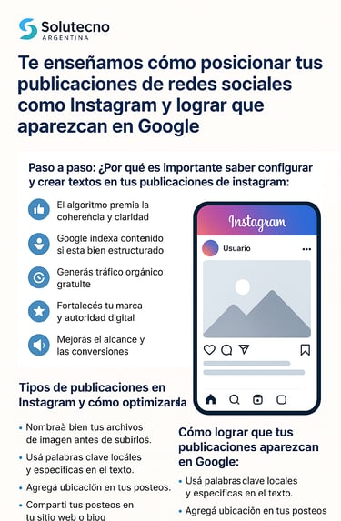 Aprende paso a paso cómo configurar y crear publicaciones efectivas en Instagram para que se posicio