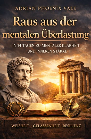 „Raus aus der mentalen Überlastung: 14-Tage-Programm mit stoischen Werkzeugen für mentale Klarheit, 