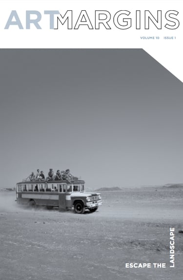 cover of special issue about landscape edited by esanu