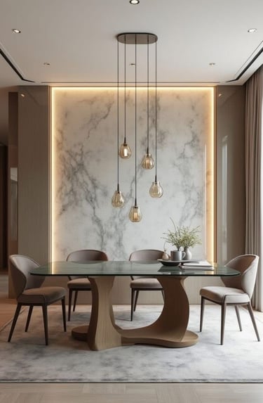 iç mekân tasarımında salon düzenlemesi