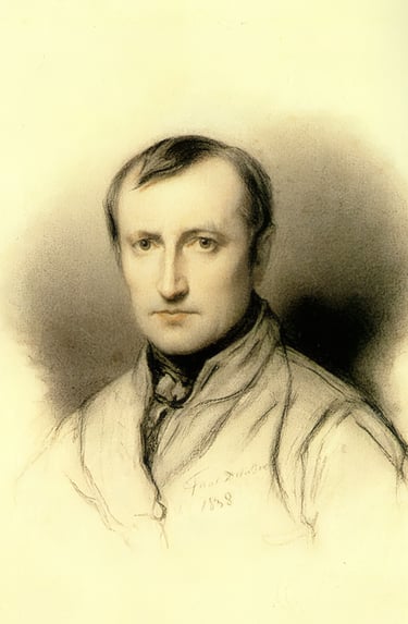 French painter Paul Delaroche (1797–1856)