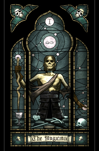 Fools Reborn Tarot Art - The Magician 1b by David Ledesma (CreeA)