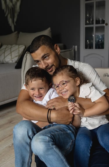 Photographe famille à domicile centre val de loire