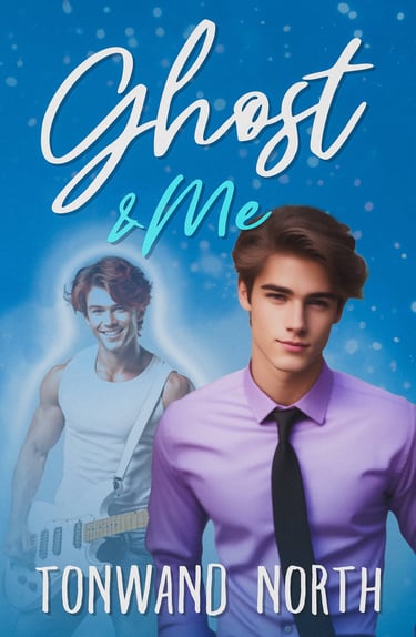 book cover for Ghost and Me by Tonwand North