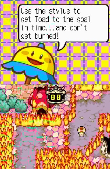 Super Princess Peach - Toad Inferno
