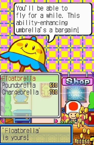 Super Princess Peach - Peach Needs an Umbrella to Float?!