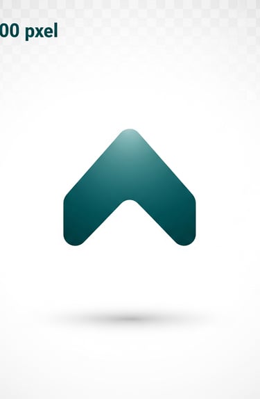 a green arrow arrow symbol on a white background