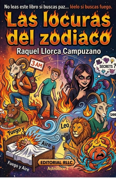 Las locuras del zodíaco de Raquel Llorca Campuzano