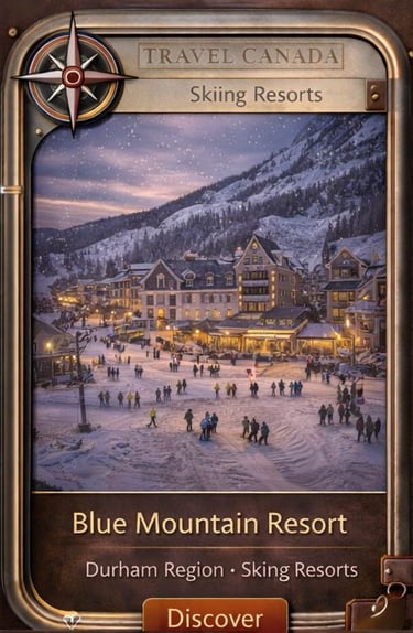 Ski Ontario Blue Mountain Resort 