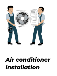 Air conditioner installation