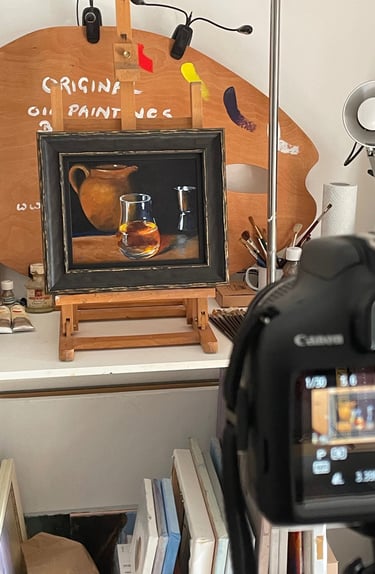 dark frame for a wee dram