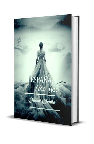 Portada del libro de cortos teatrales 'España; Año 1900' de Óscar Ocaña Parrón