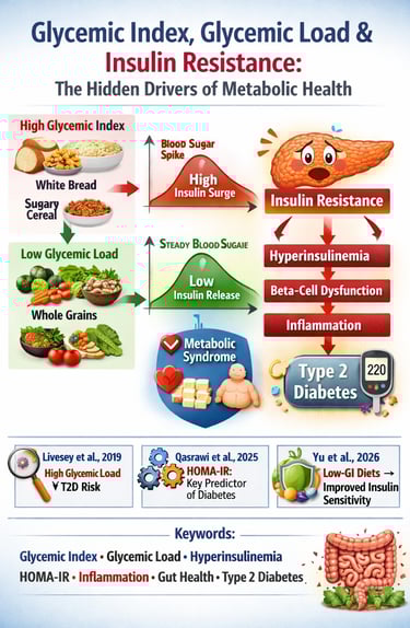 Science-Backed Strategies to Lower Glycemic Load and Boost Insulin Sensitivity