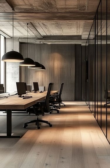 kurumsal kimliğe uygun ofis tadilatı