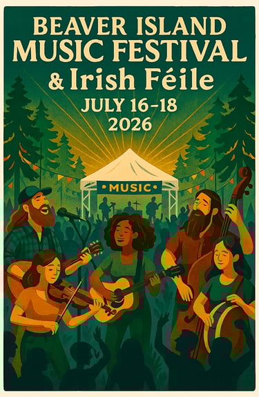 poster - Beaver Island & Irish Feile July16-18 2026