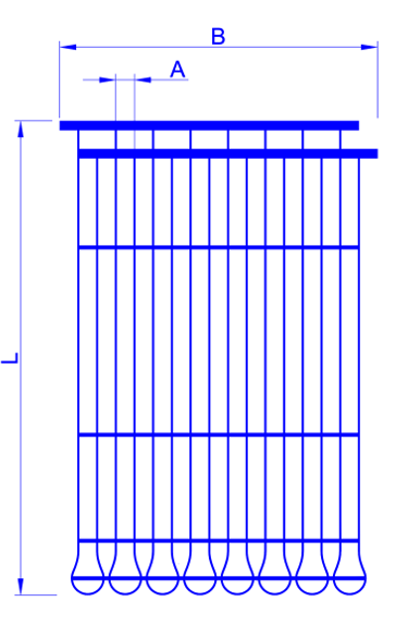 U type capillary mat
