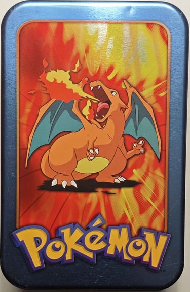 Tin Topps Pokémon series 2 us 7 boosters dracaufeu
