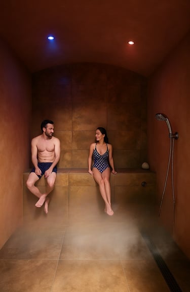 Hammam privatif à Lherm chez Energy Terre Happy