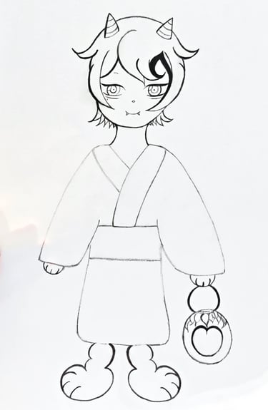 eden paper graphite sketch