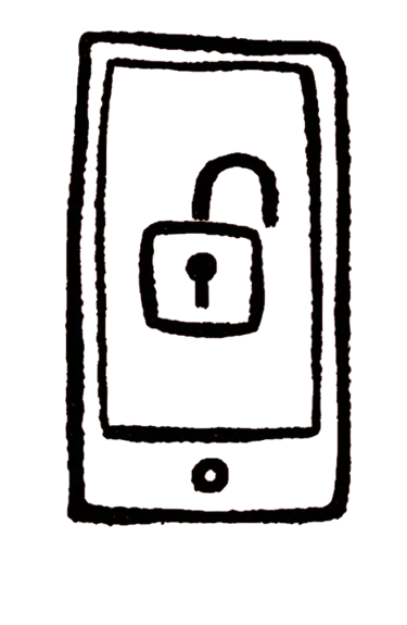 a black and white photo of a lock lock with a lock on it