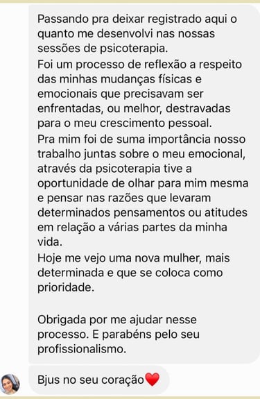 Depoimento Terapia 6