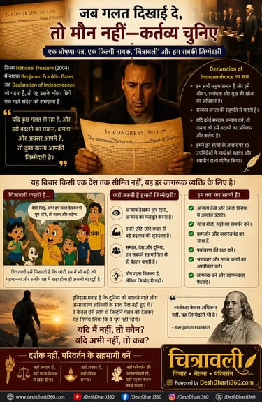 jab-galat-dikhai-de-to-maun-nahi-kartavya-chuniye-chitravali-deshdharti360