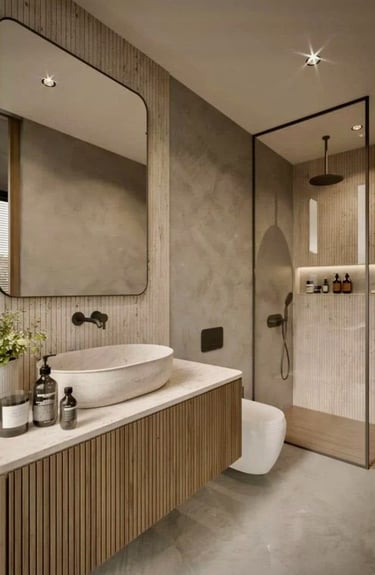 fonksiyonel banyo tasarımı uygulama örneği